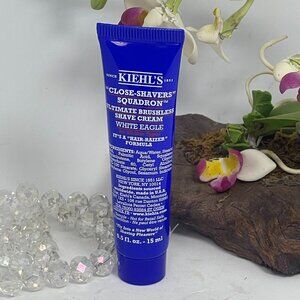 Kiehl's Close Shavers Squadron Brushless Shave Cream - White Eagle - .5 oz - New